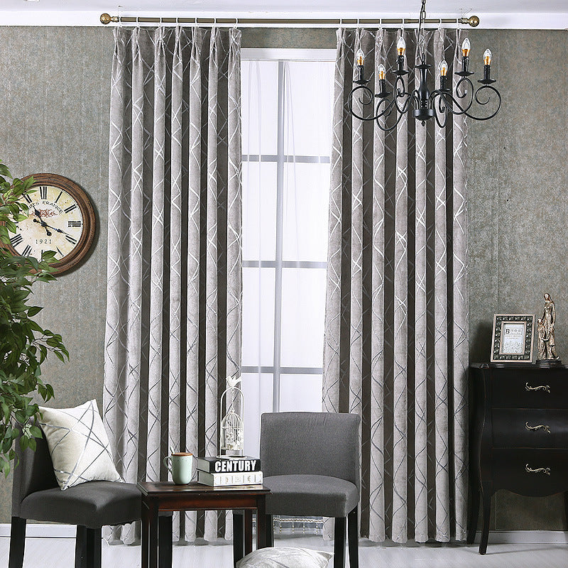 Chenille Grey Blackout Curtains.Best white blackout curtains