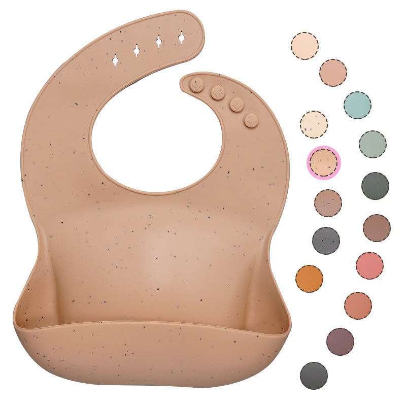 Silicone Baby Bib with Food Catcher